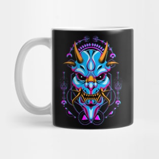 oni mask samurai Mug